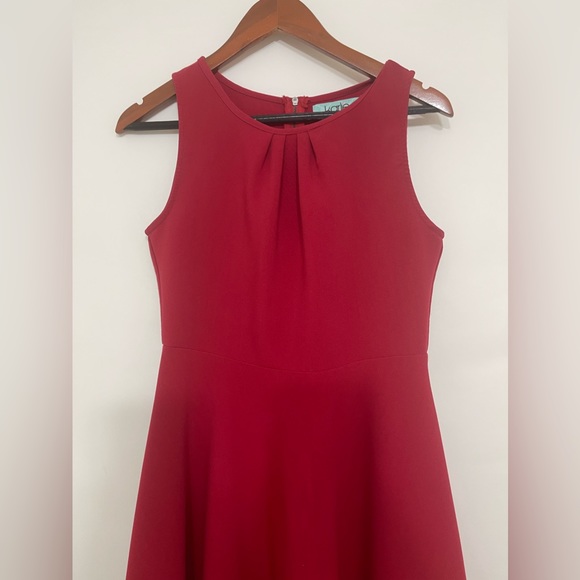 Karlie Red Mini Skater Dress. Size Medium. - Picture 2 of 6